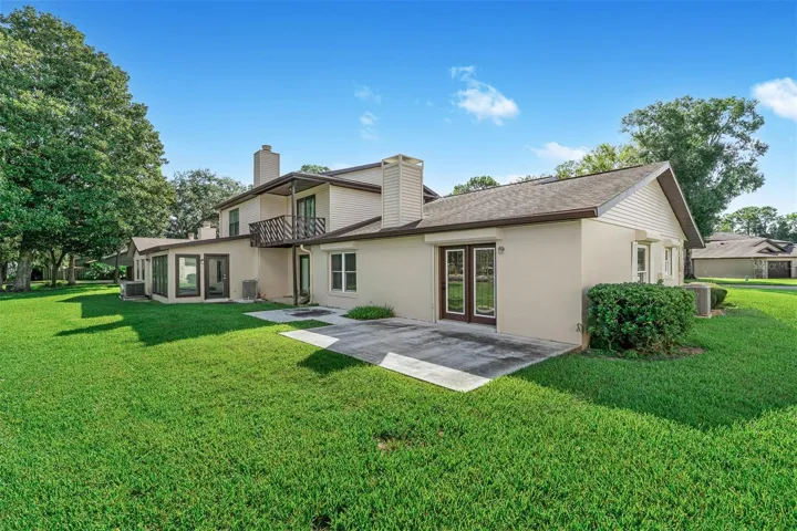Rear View of Home