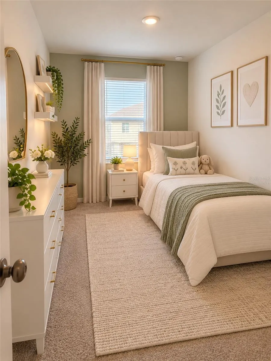 Bedroom #3 ''Virtually Staged"