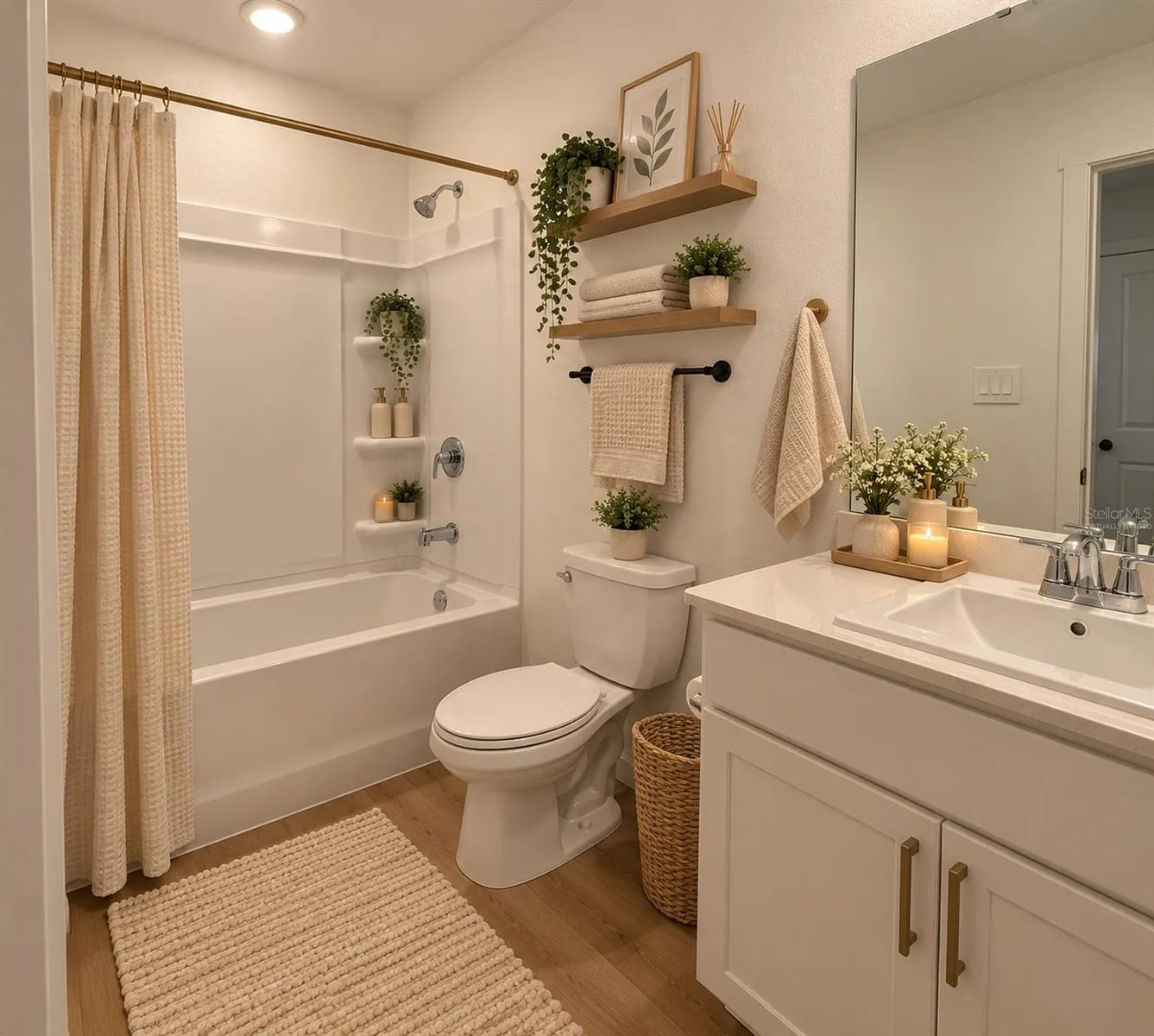 Bathroom #2 ''Virtually Staged"