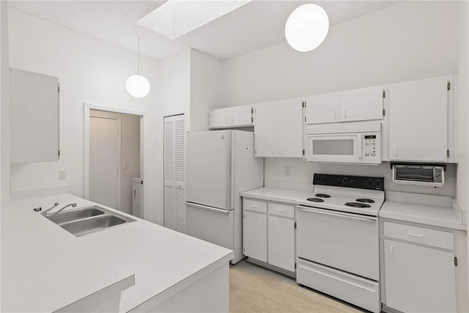 Functional kitchen with ample cabinetry
