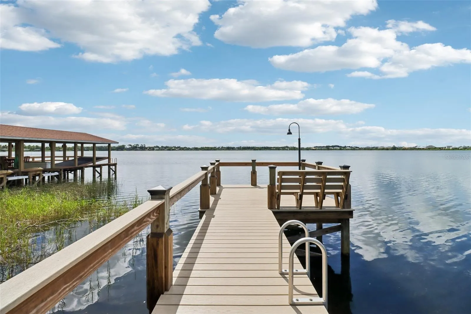 Enjoy the lake views.