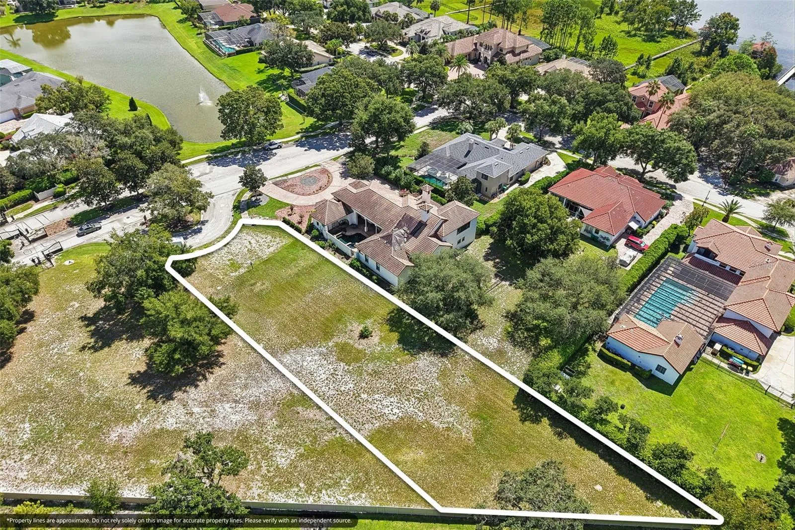 .63 acre buildable lot.