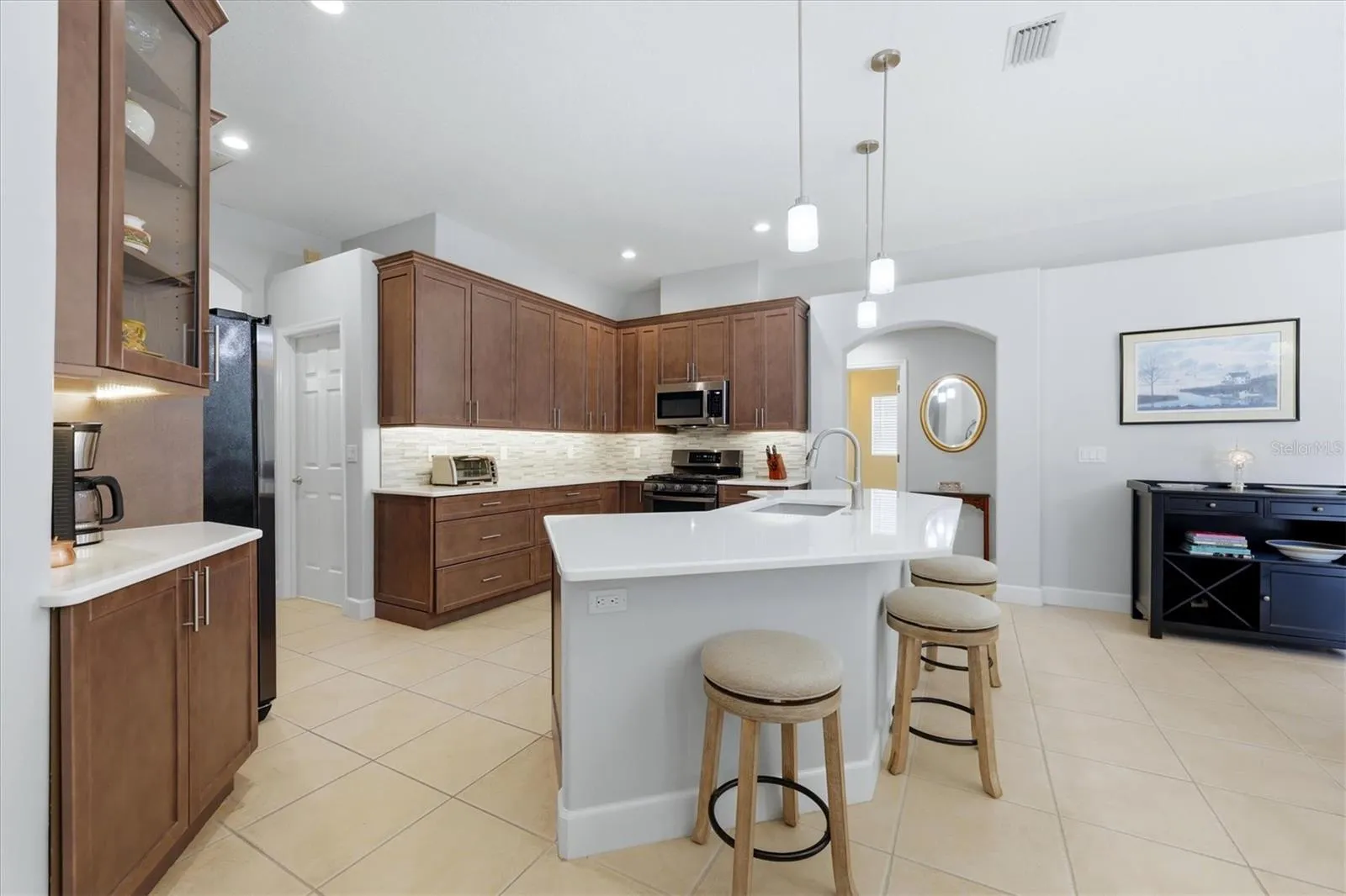 Huge kitchen