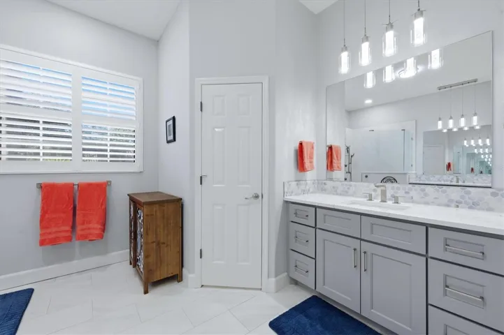 Separate water closet