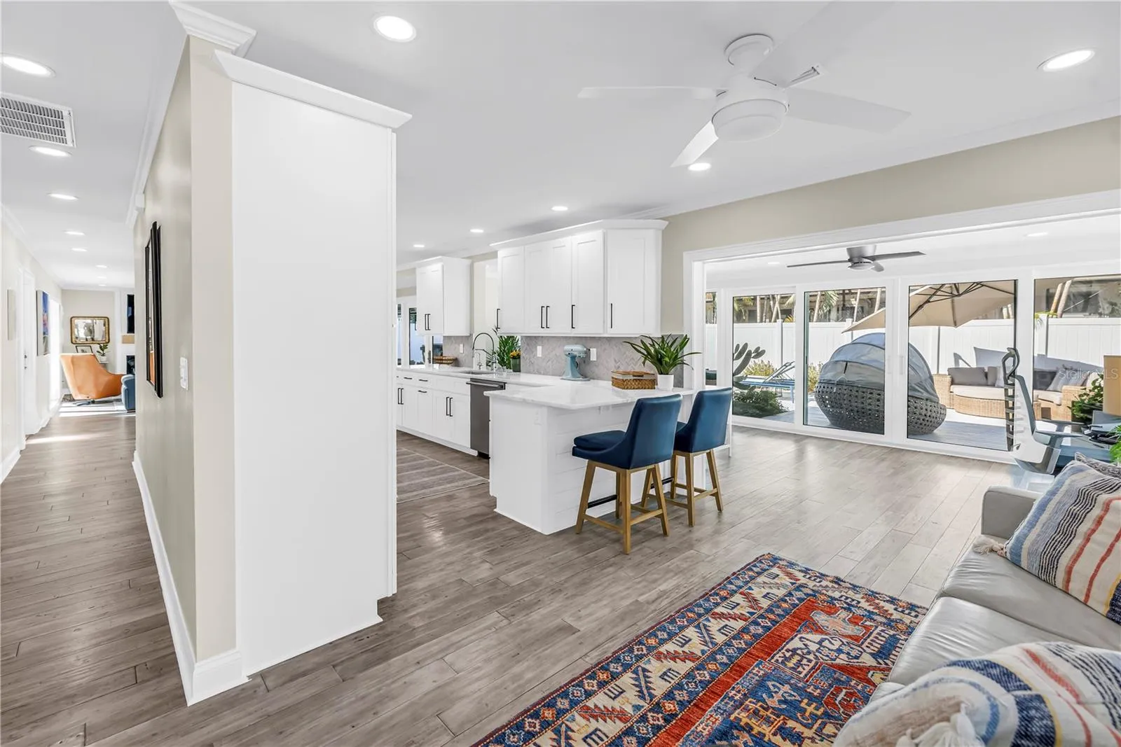 Bonus space opens into Solarium/ Florida Room.