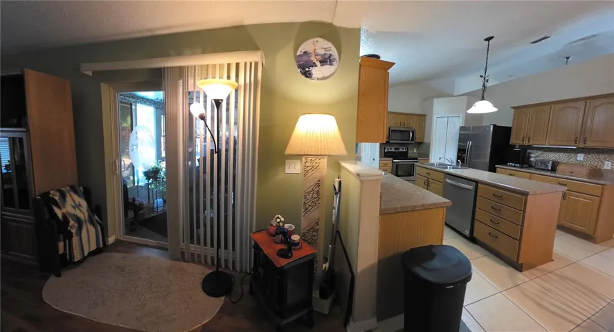 Access to porch