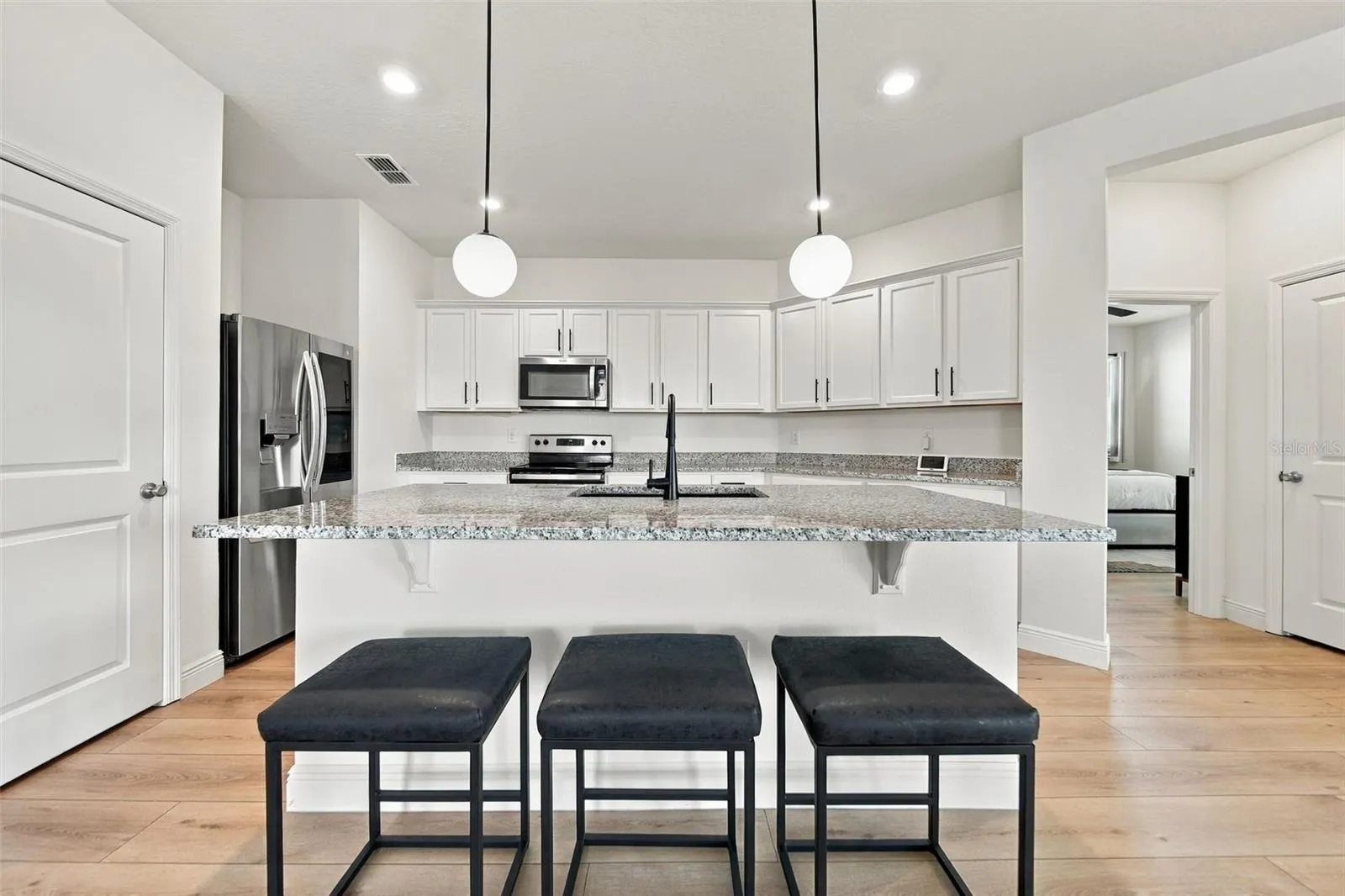 Kitchen with large island!