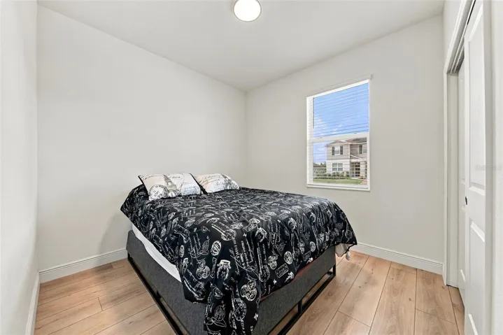 Bedroom can be used for an office, or your own workout room!