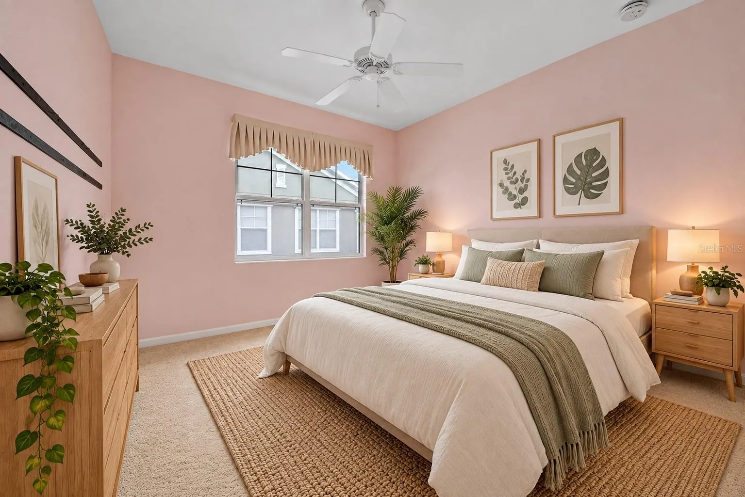 Upstairs GuestBedroom Staged
