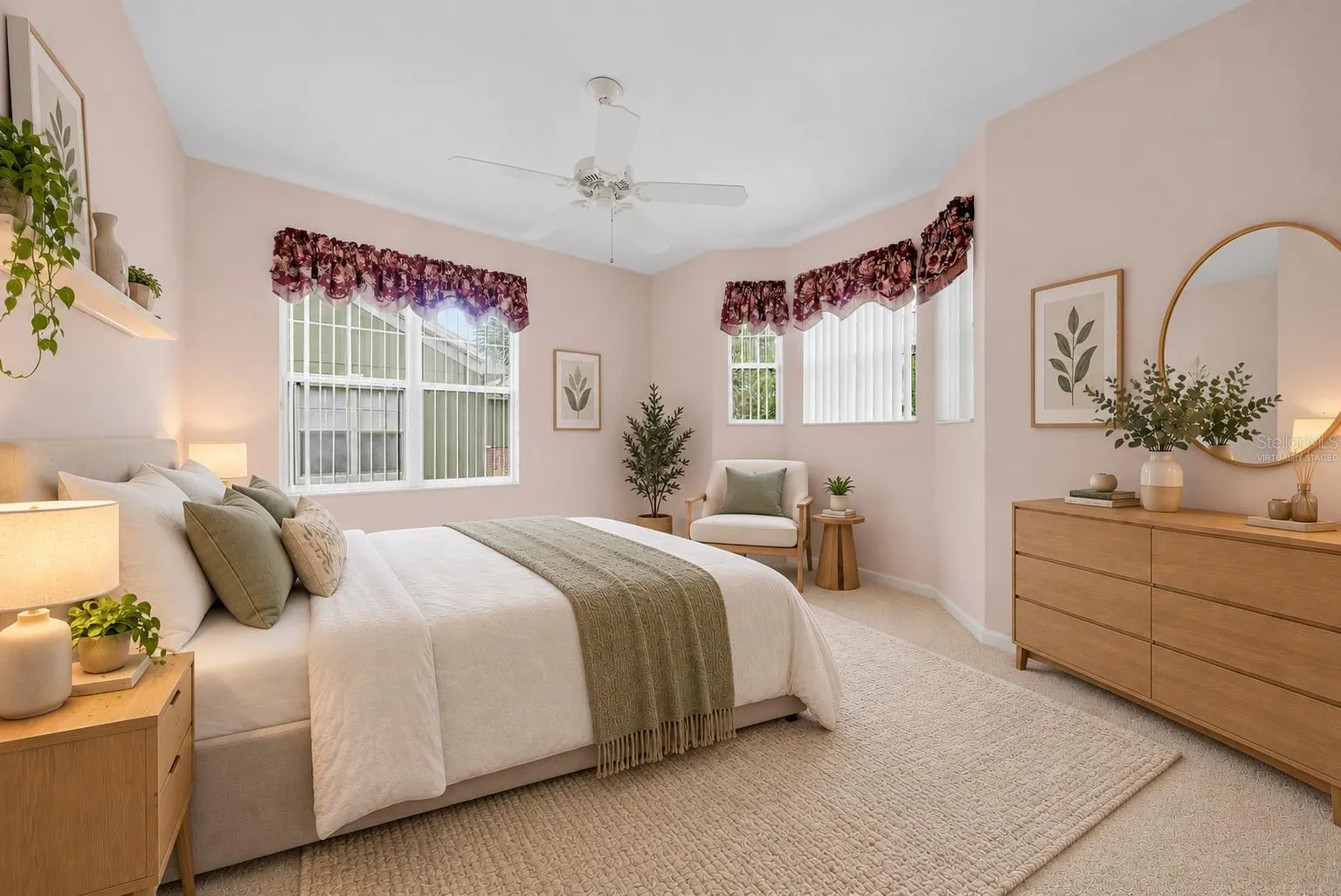 Upstairs Flex Room Virtually Staged