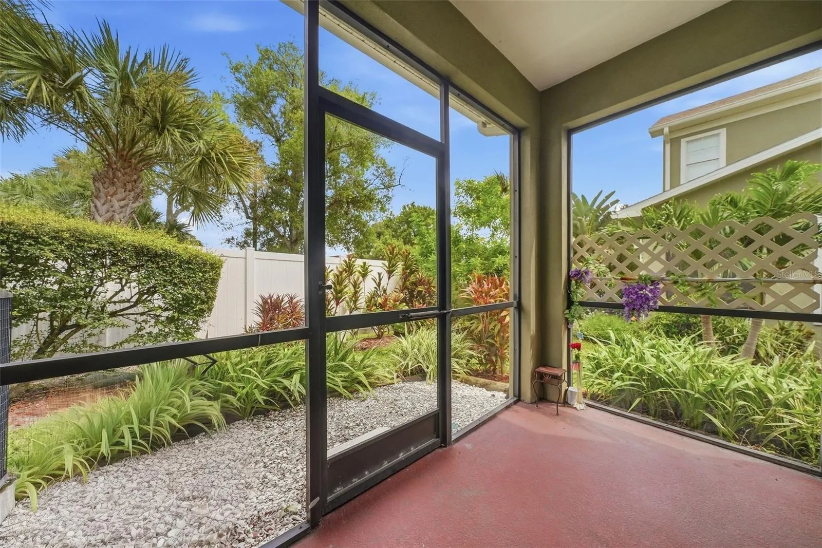 Rear Screened Porch