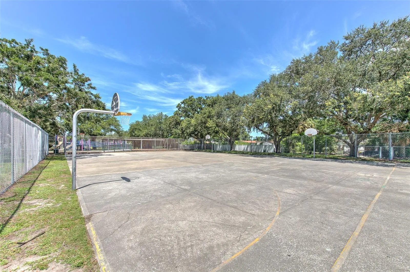 Across the street from Palma Ceia Lions Park