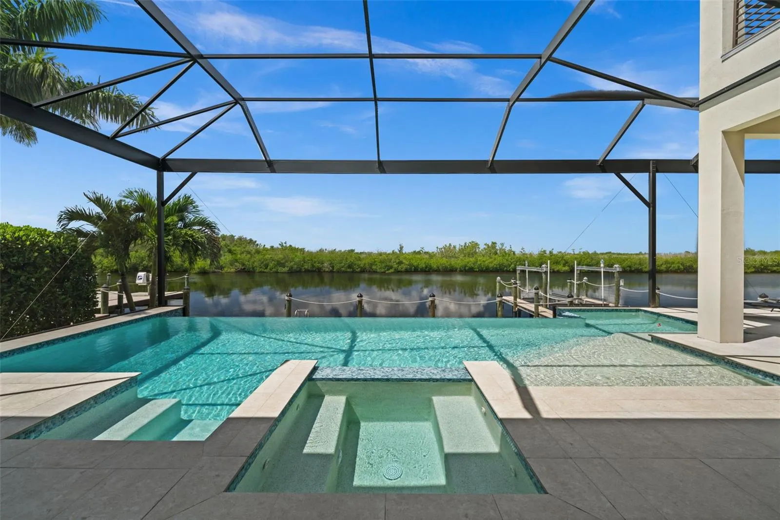 Stunning views from the pool