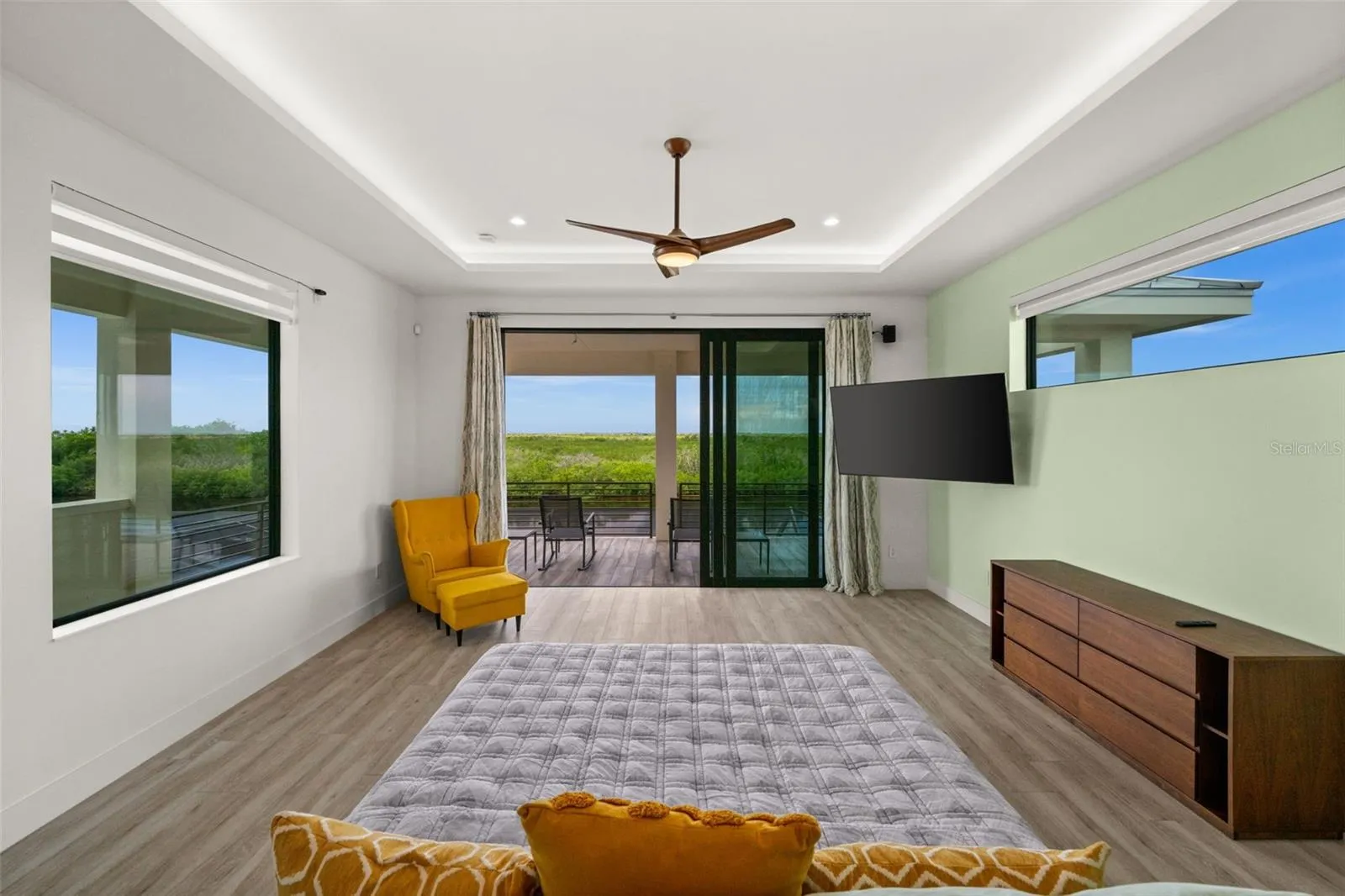 2nd primary (4th Bedroom) Overlooks the mangrove preserve