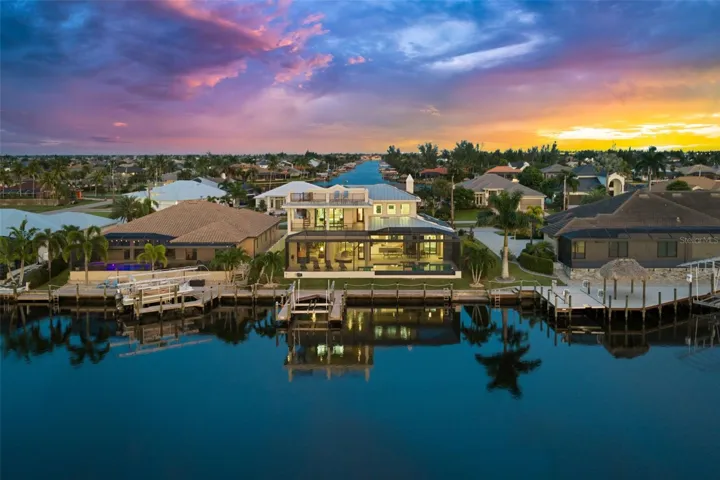 A gorgeous house from the water