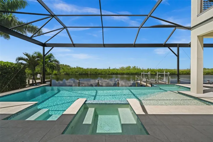 Stunning views from the pool