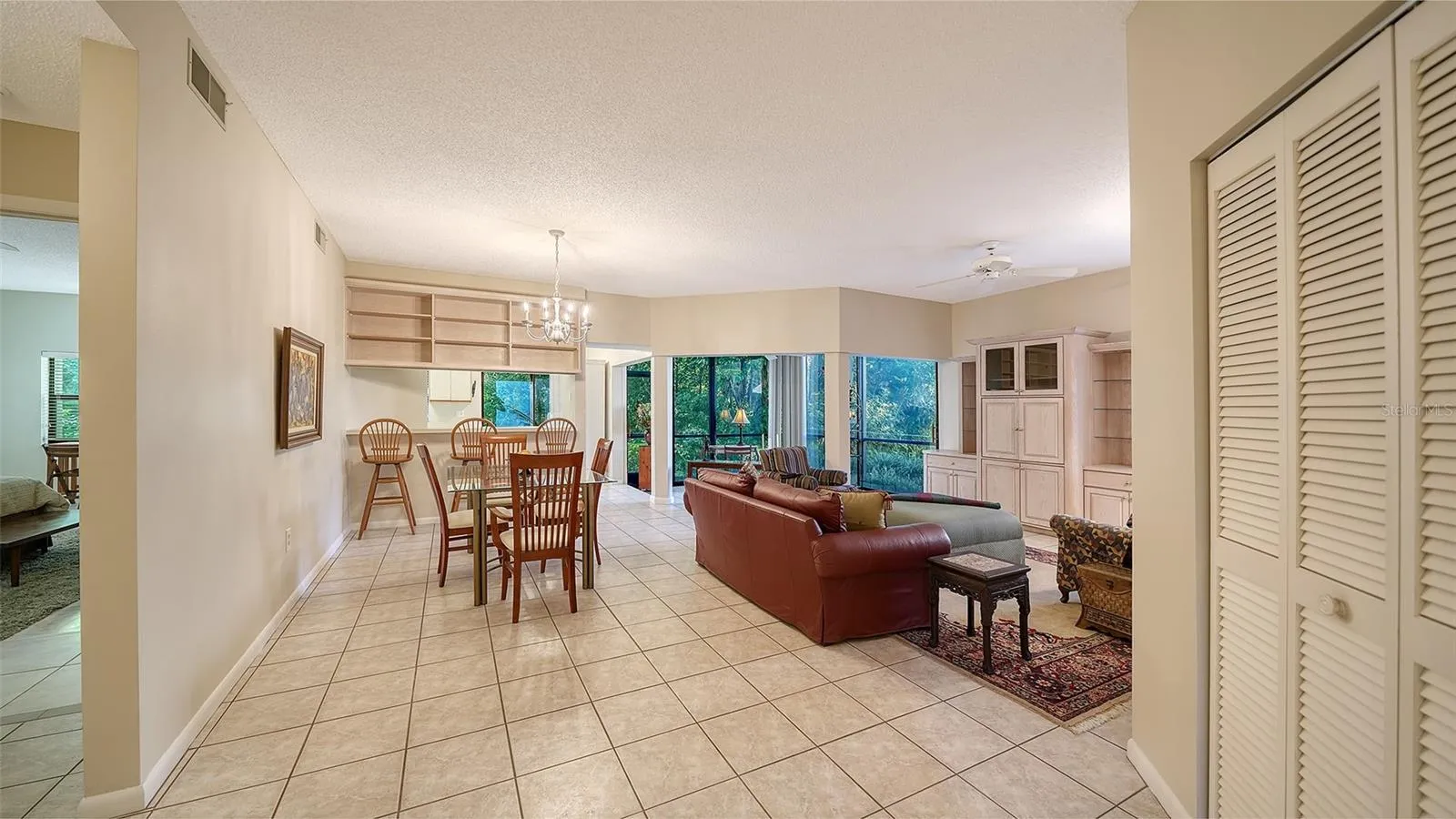 open floor plan