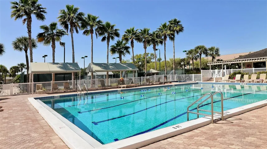 heated pool