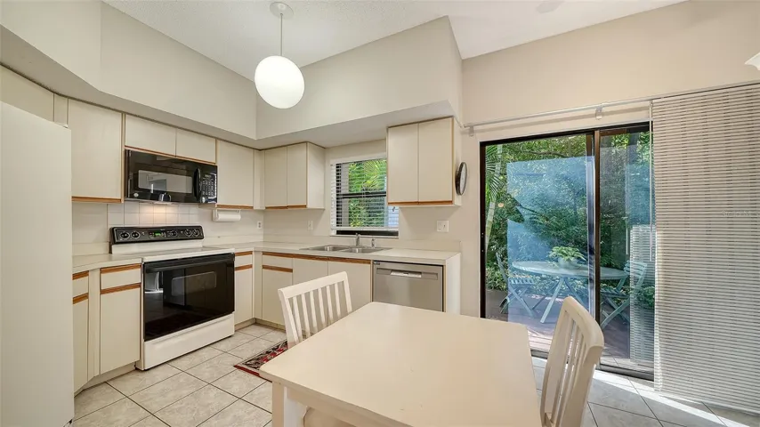 kitchen has access to the terrace
