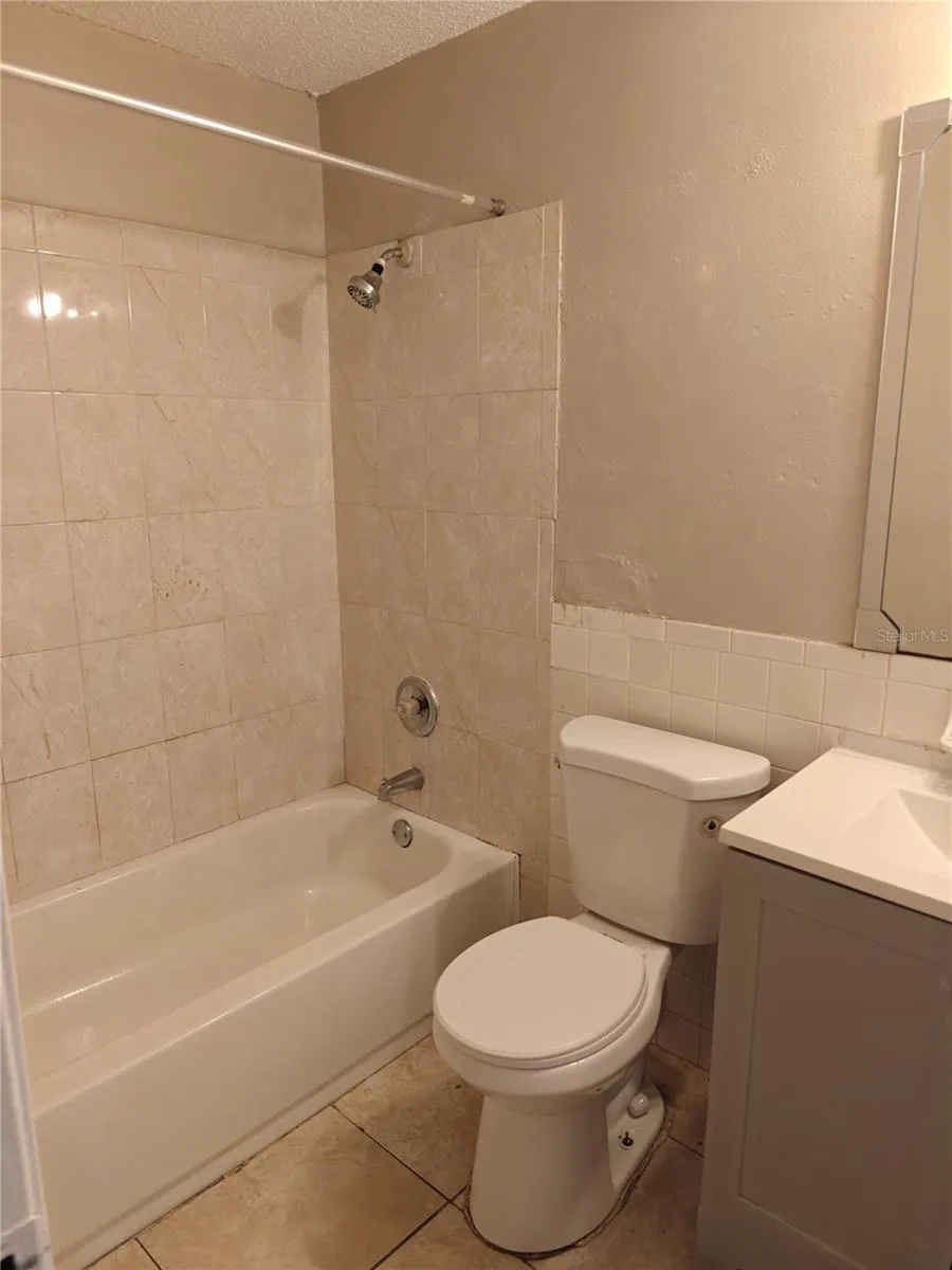 Side A  all tile bathroom