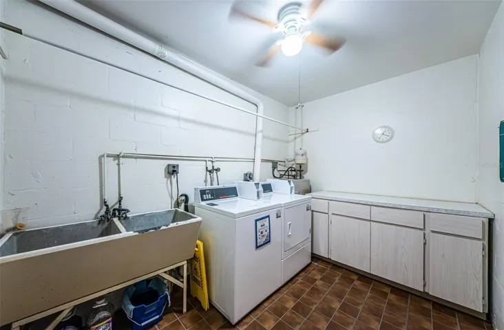 Laundry on same floor as condo