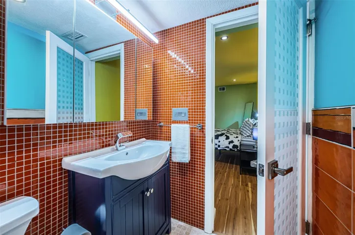 A colorful way to wake you up in the morning!