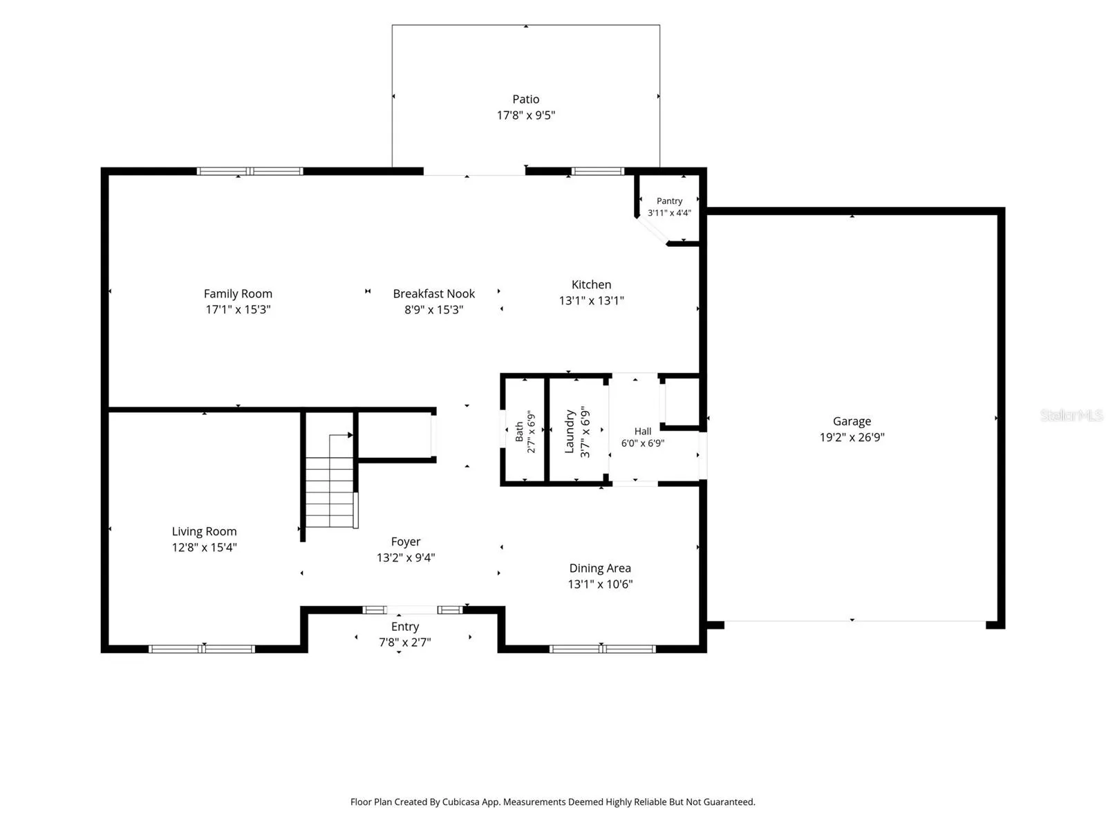 1st Story Floor Plan
