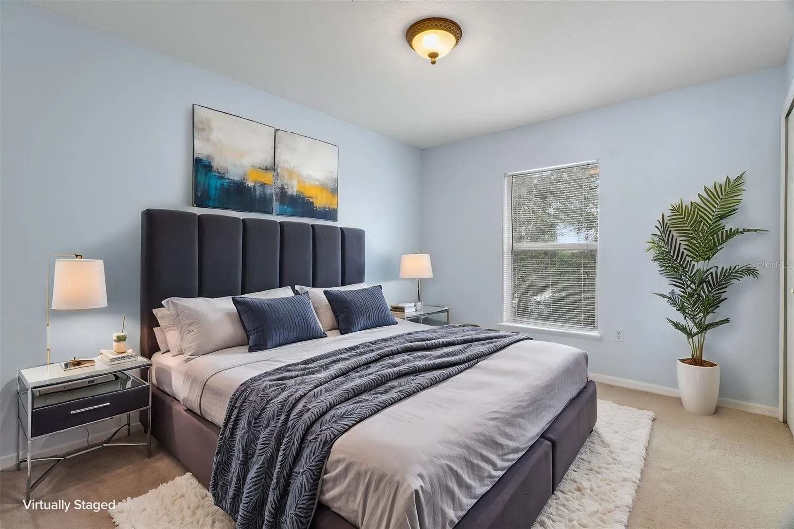 Staged Third Bedroom