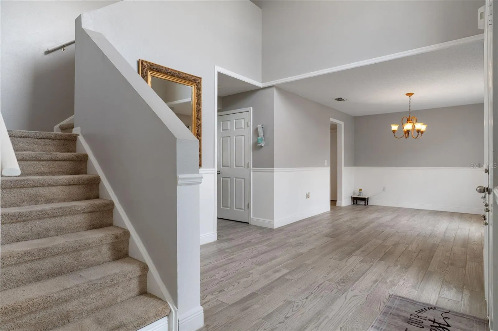 Stairway & Dining Room
