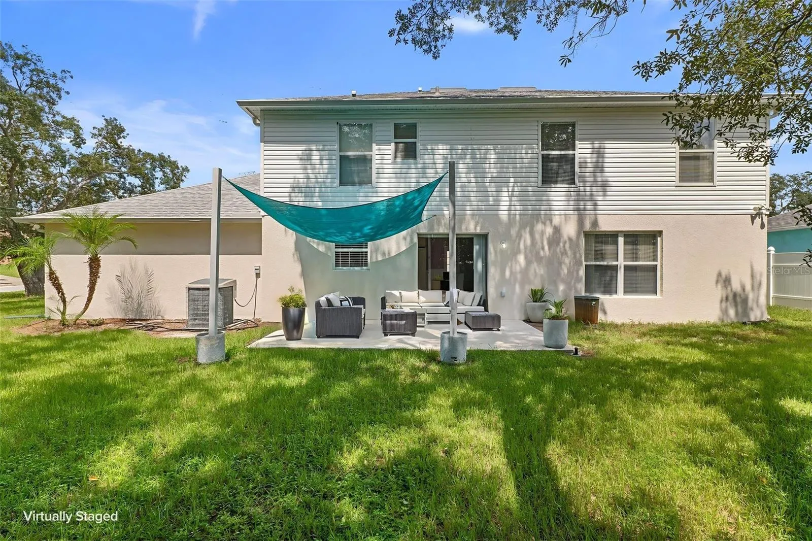 Rear Open Patio