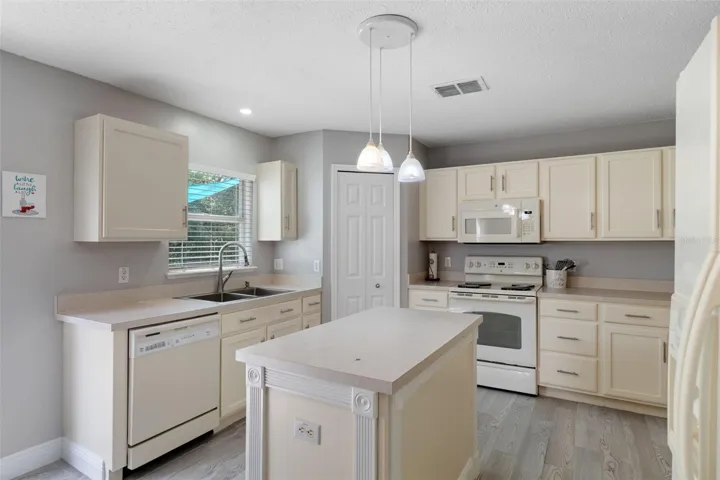Kitchen & Island Space