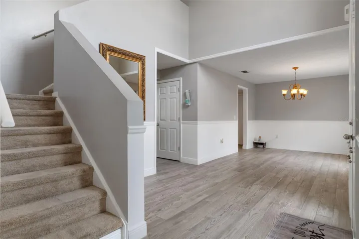 Stairway & Dining Room