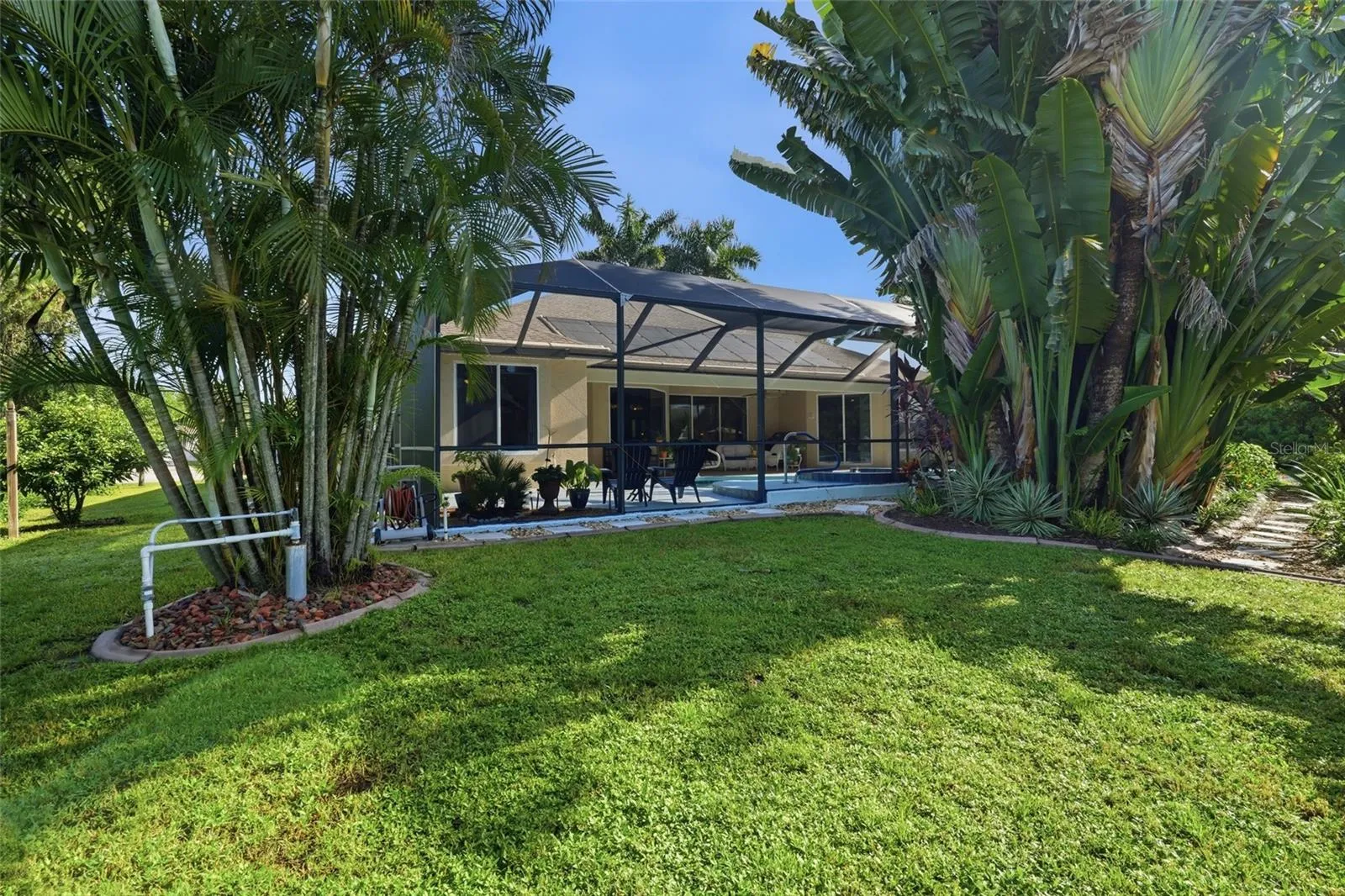 Rear of Home