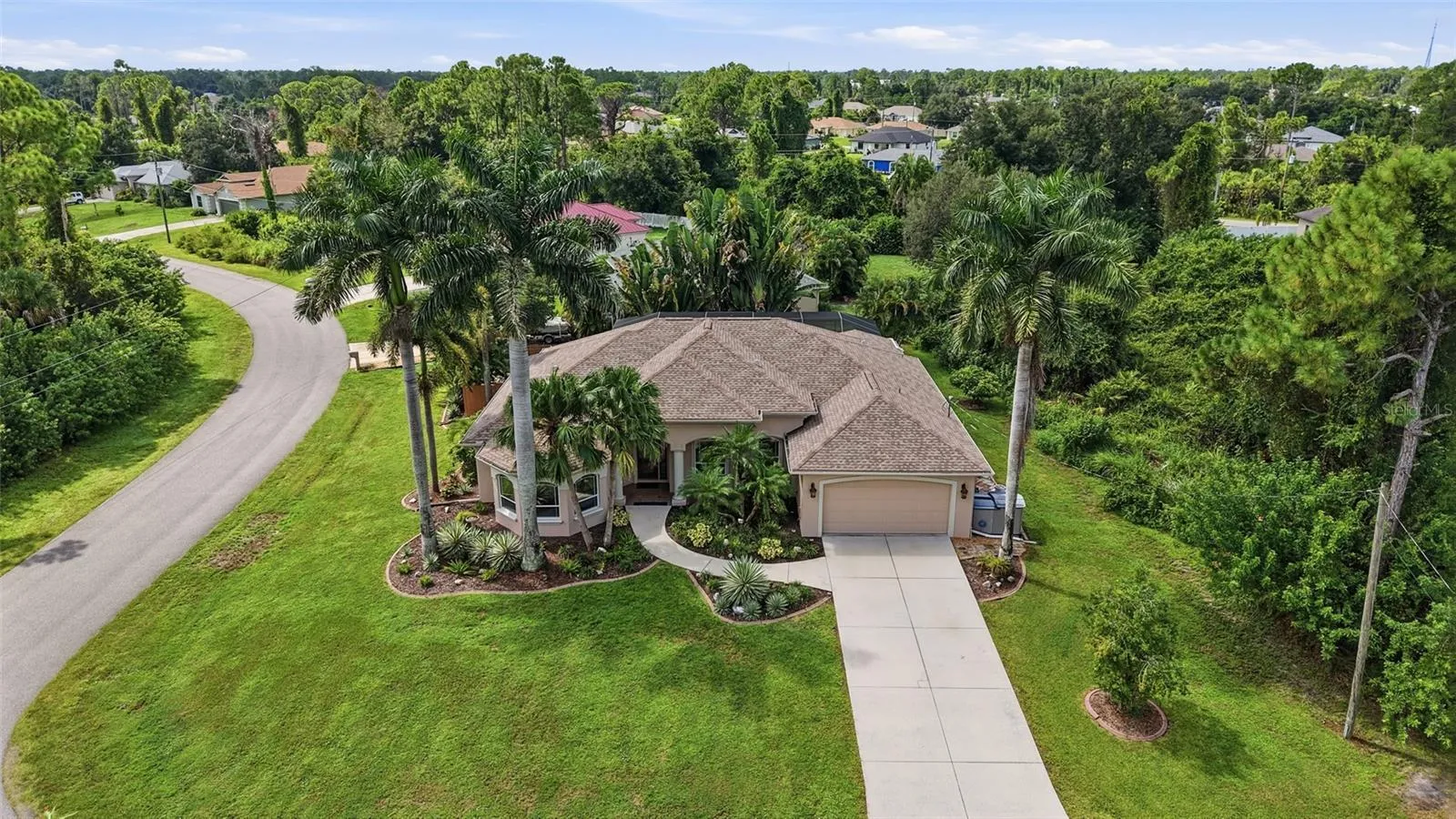 Front of Home Aerial