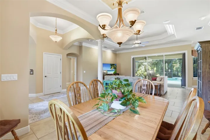 Dining Room and Living Room