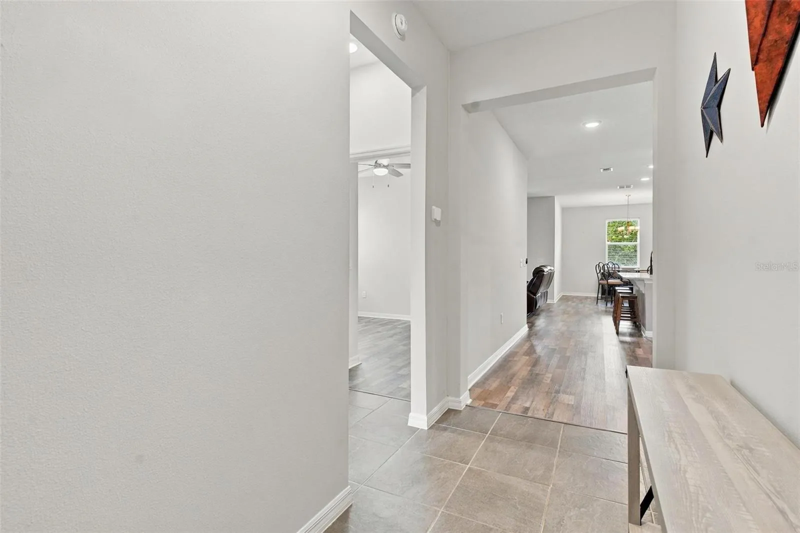 Inviting hallway!