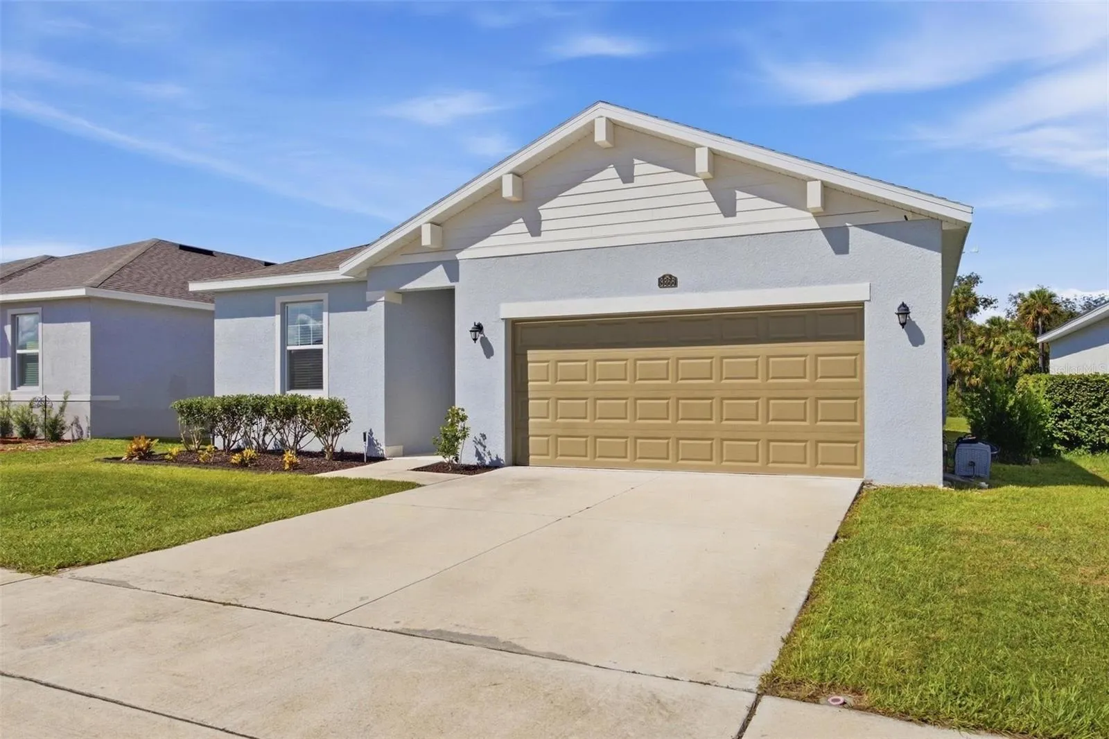 2 car garage.