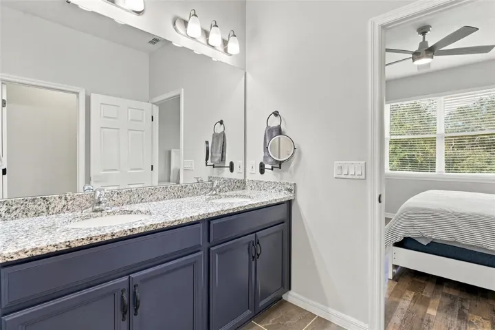 Bathroom with many pretty features