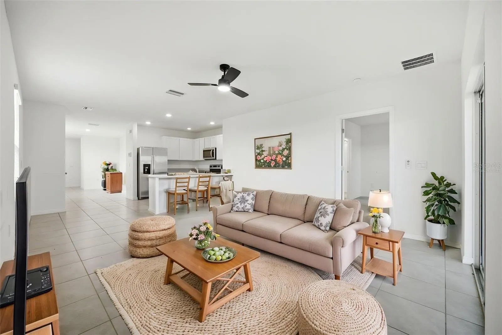 Virtually Staged Great Room