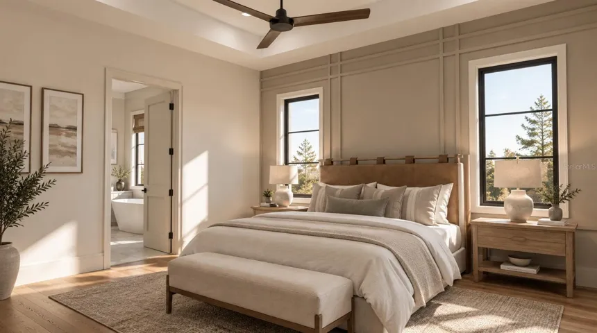 Howard Primary Bedroom rendering- for inspiration