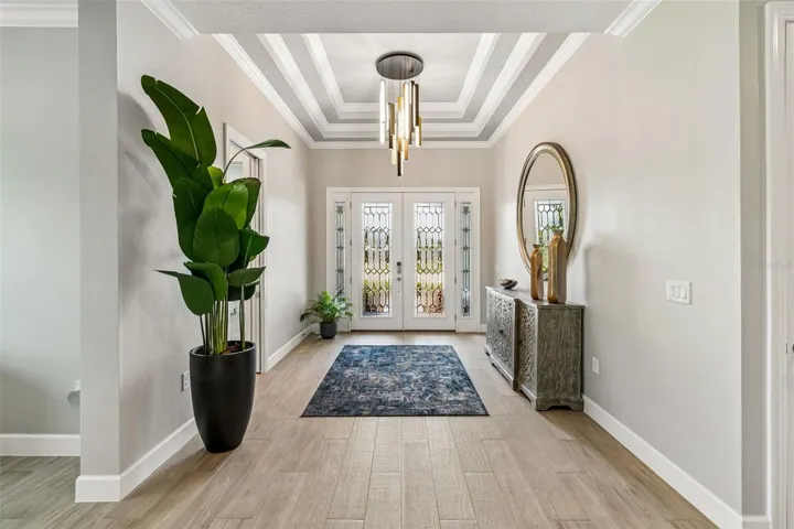 Foyer Tray Ceiling