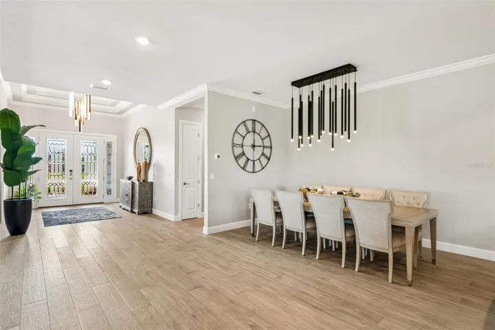 View of Double Custom Front Door