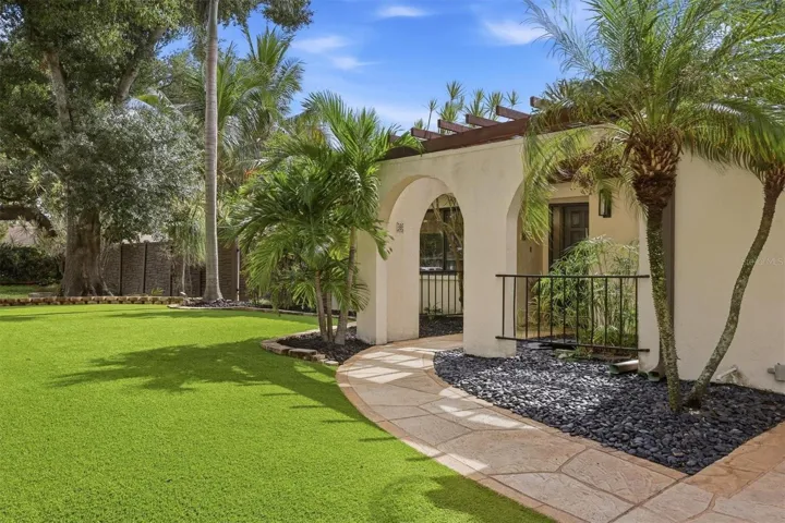 Walkway to Front Door