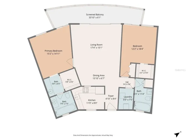 6300 Midnight Pass Rd, unit 1005 Floorplan