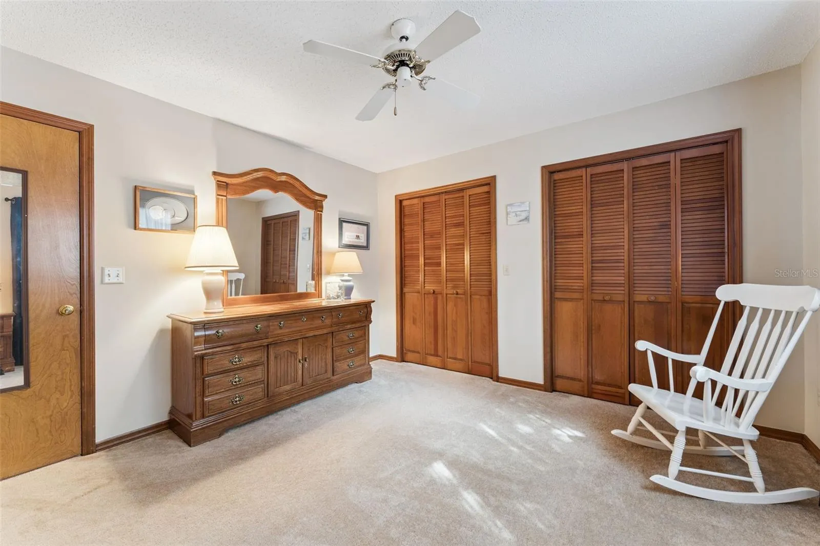 Bedroom 3 with dual closets