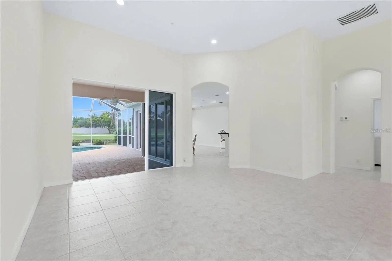 Formal Living Area to Pool