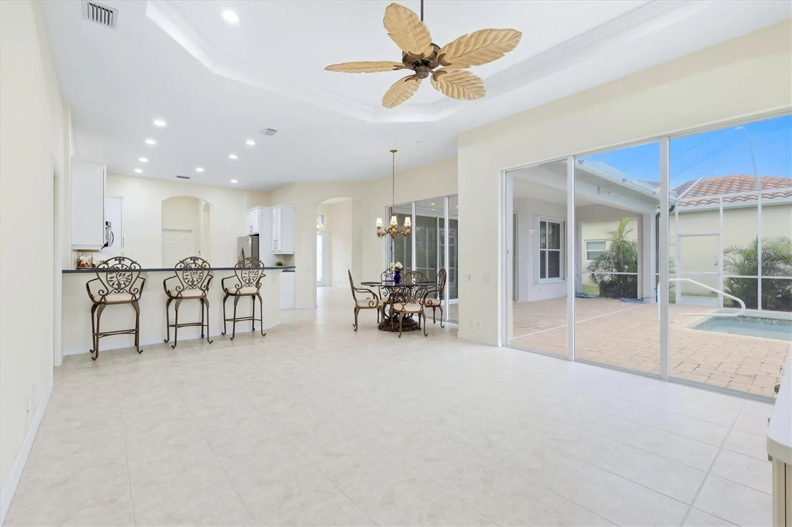 Kitchen open to Family Room / Great Room