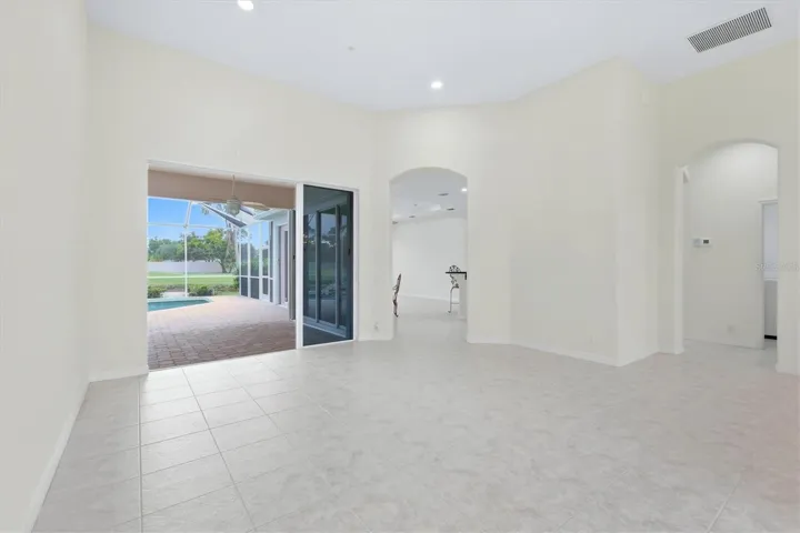 Formal Living Area to Pool