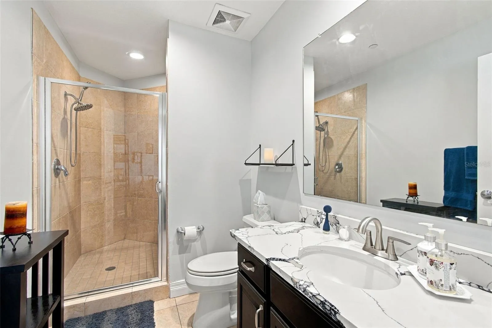2nd bath with walk in shower