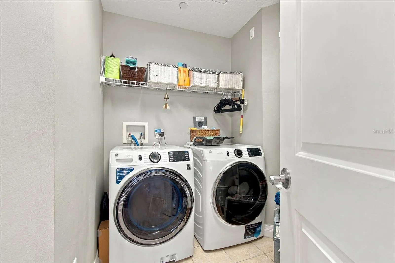 Laundry off Kitchen with extra storage